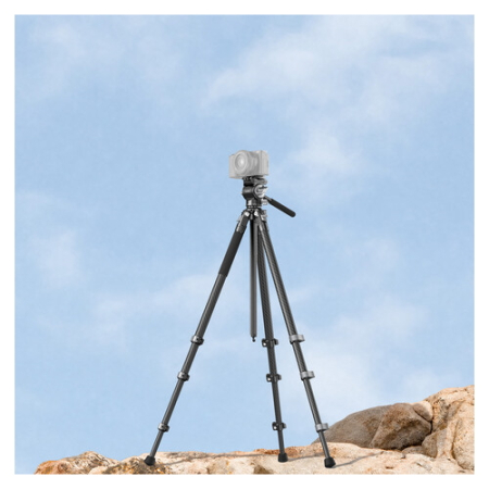 SmallRig 5885 CT-22 - przenośny statyw Carbon z głowicą video - przykład użycia